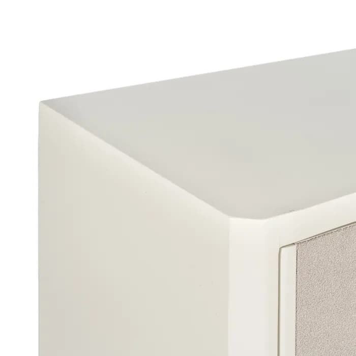 Aparador blanco-beige madera 177x40x84 cm - Imagen 3
