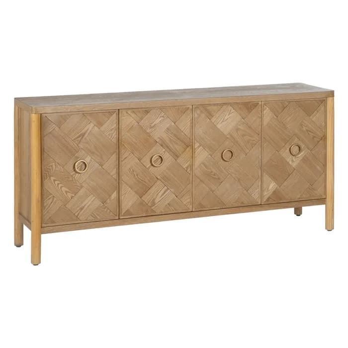 Aparador natural madera 178.50x45x83 cm - Imagen 1