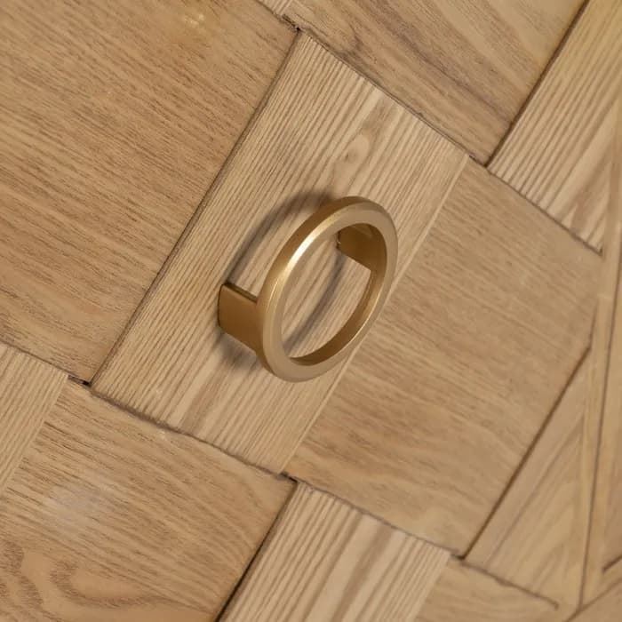 Aparador natural madera 178.50x45x83 cm - Imagen 6