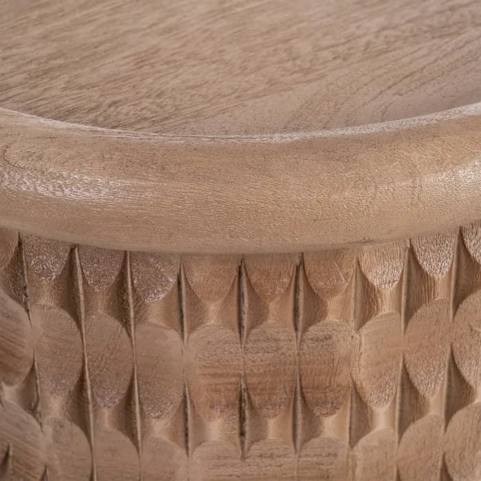 Aparador natural madera de mango salón 168 x 40 x 58 cm - Imagen 4