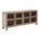 Aparador salón blanco rozado madera de mango 160x35x71 cm - Imagen 1