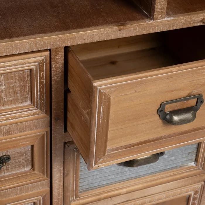 Aparador salón madera de abeto/MDF 120x36x90 cm - Imagen 4