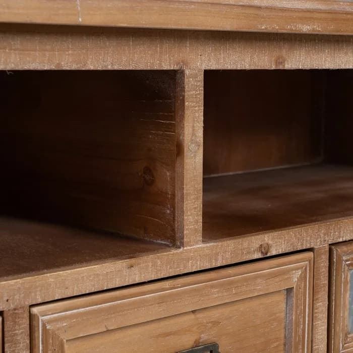 Aparador salón madera de abeto/MDF 120x36x90 cm - Imagen 6