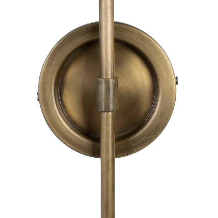 Aplique pared oro hierro 12.50x5x57 cm - Imagen 3