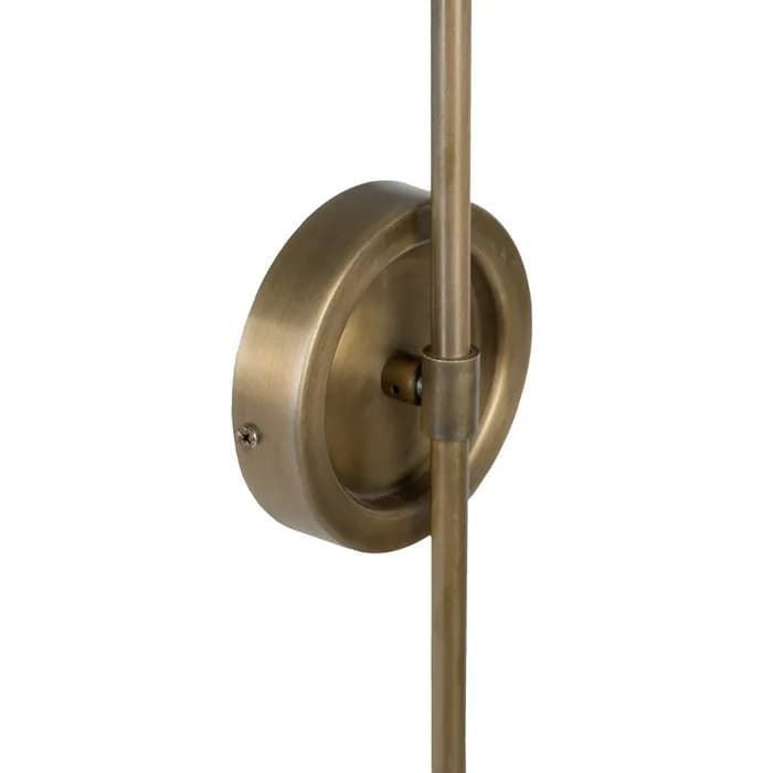 Aplique pared oro hierro 12.50x5x57 cm - Imagen 4