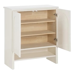 Armario dormitorio blanco DM 80x38x95 cm - Imagen 2