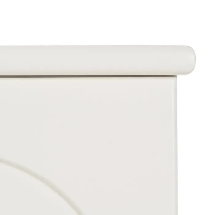 Armario dormitorio blanco DM 80x38x95 cm - Imagen 4
