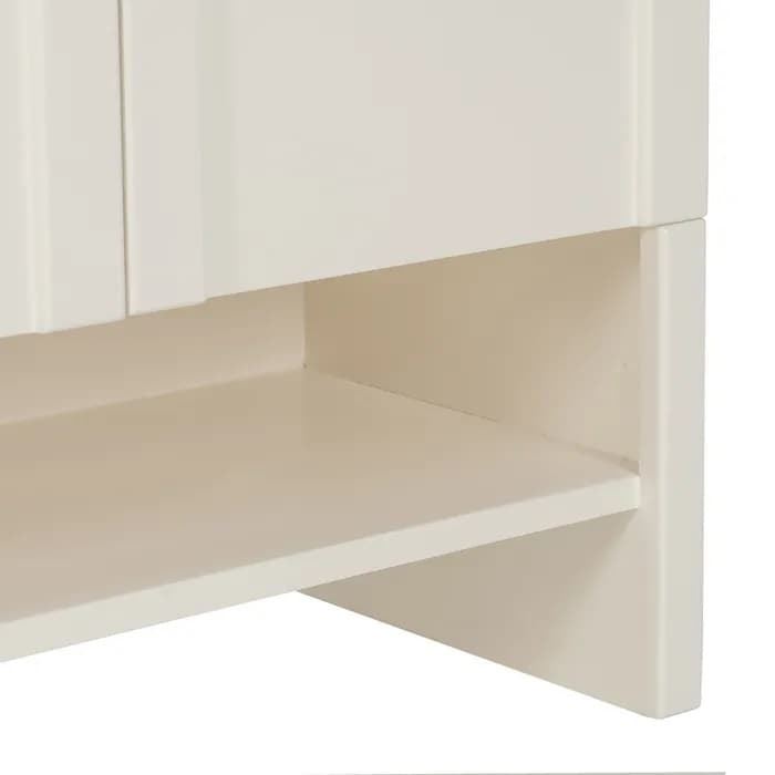 Armario dormitorio blanco DM 80x38x95 cm - Imagen 5