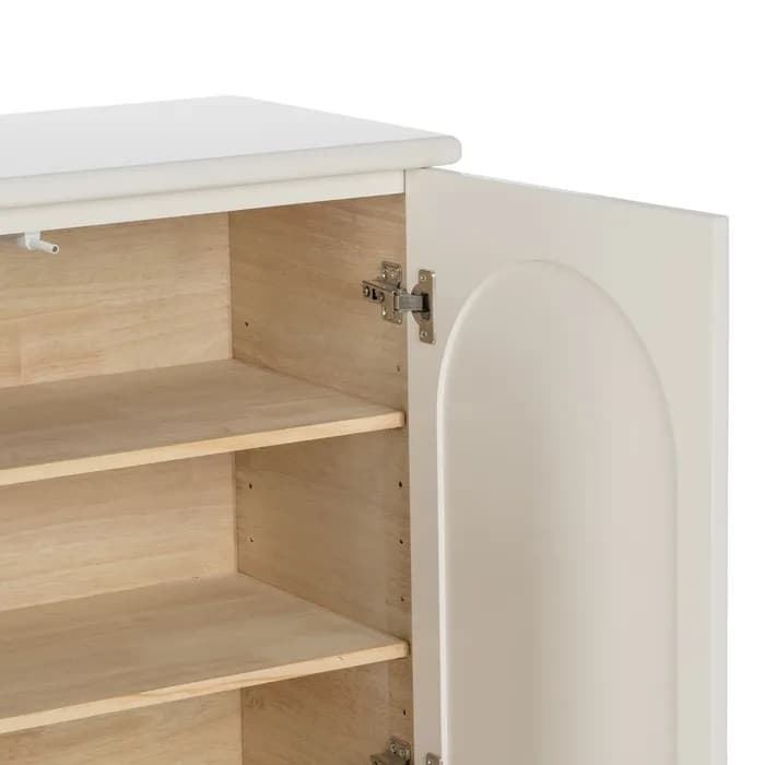 Armario dormitorio blanco DM 80x38x95 cm - Imagen 6