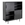 Armario salón negro madera de mango 135x40x148 cm - Imagen 2