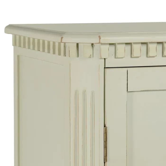 Armario verde claro DM/madera 110x40x180 cm - Imagen 3