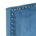 Cabecero dormitorio azul tejido 160x6x60 cm - Imagen 2