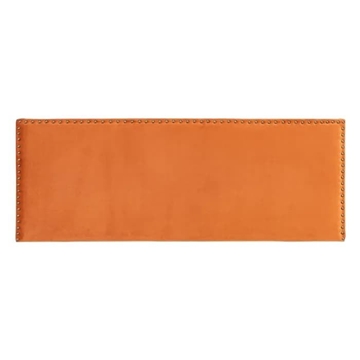 Cabecero dormitorio terracota tejido 160x6x60 cm - Imagen 1