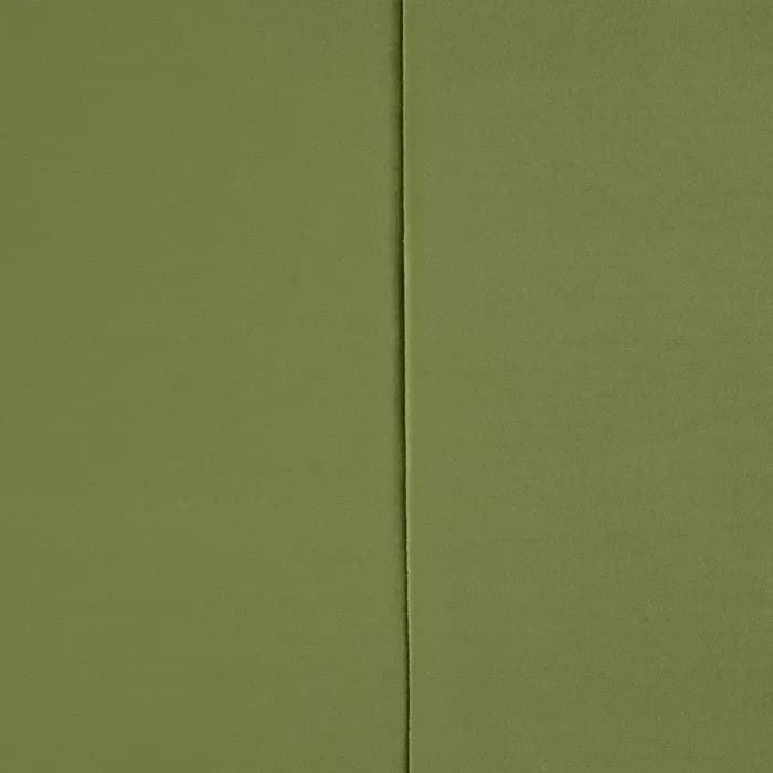 Cabecero dormitorio verde tejido 160x7x64 cm - Imagen 3