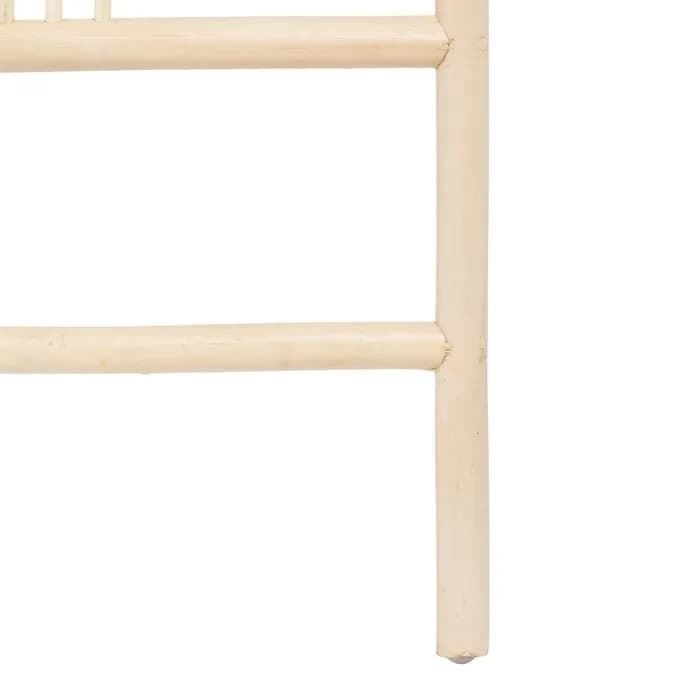 Cabecero natural ratán dormitorio 160x3x125 cm - Imagen 5