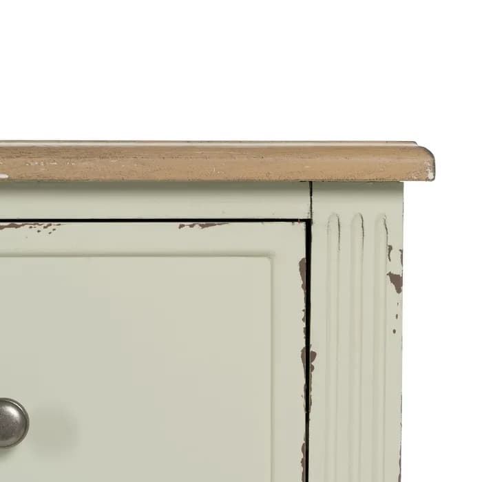 Cómoda beige madera 90x42x85 cm - Imagen 6