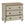 Cómoda crema madera 80x38x73 cm - Imagen 2