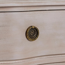 Cómoda marrón claro madera de abeto 93 x 38 x 78 cm - Imagen 2