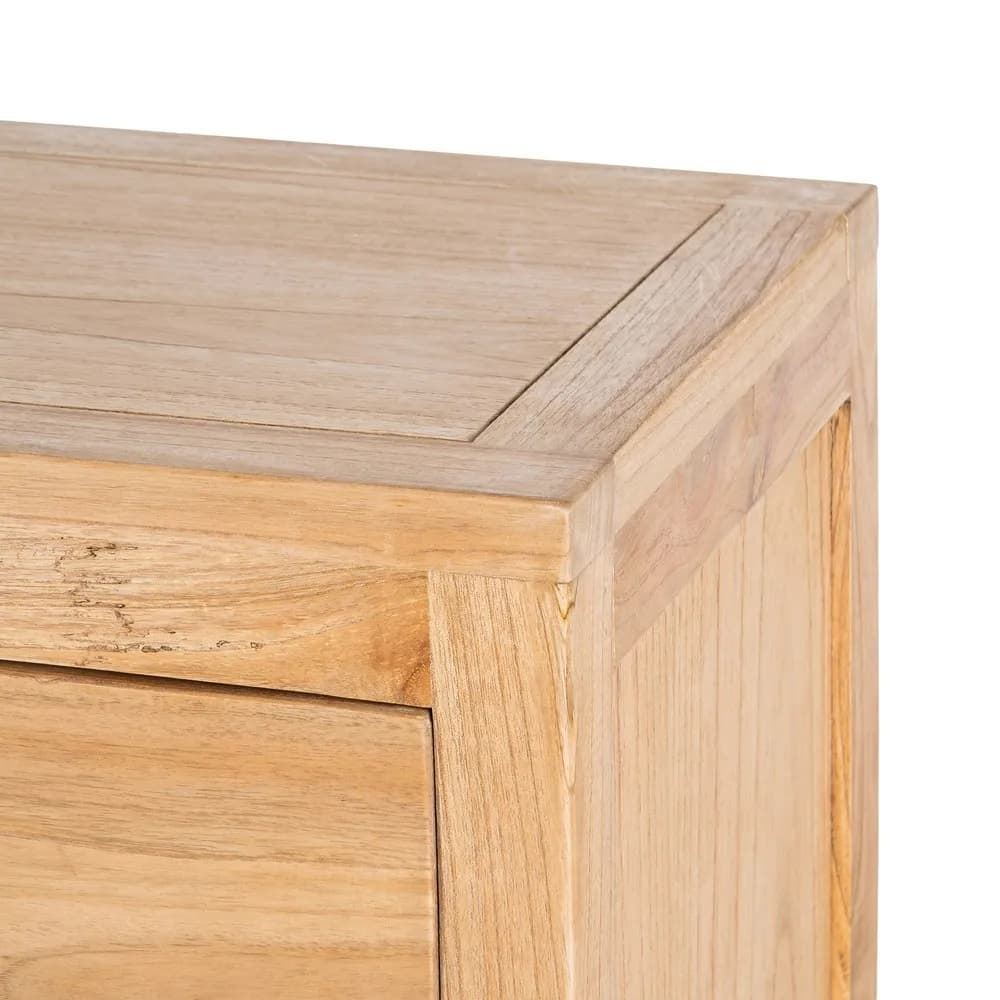 Cómoda ntural madera mindi dormitorio 90 x 40 x 85 cm - Imagen 8