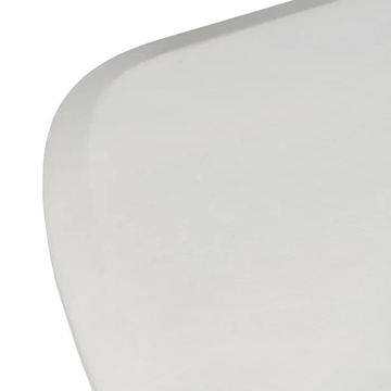 Consola blanco rozado madera de acacia 130 x 46 x 76 cm - Imagen 2