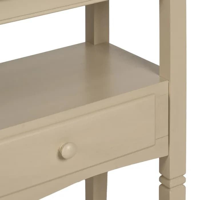 Consola crema DM 90 x 33 x 75 cm - Imagen 6