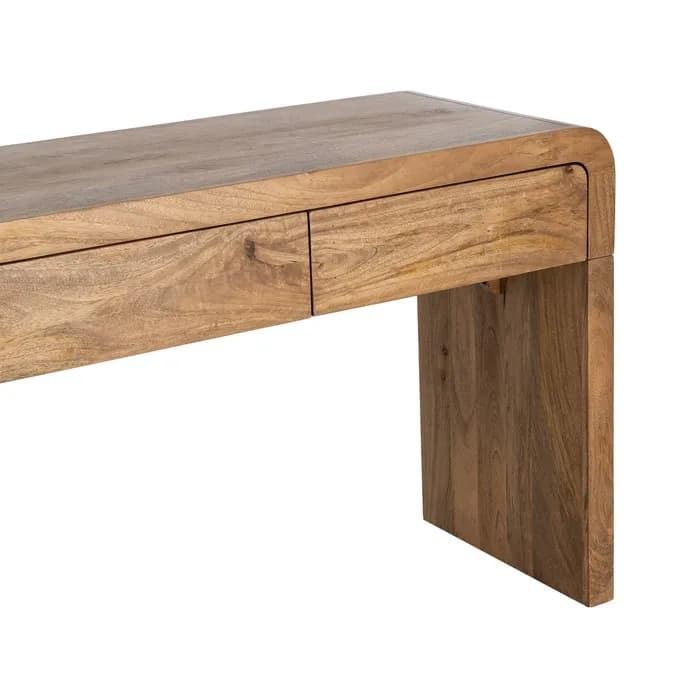 Consola madera de mango salón 153 x 45 x 76 cm - Imagen 3