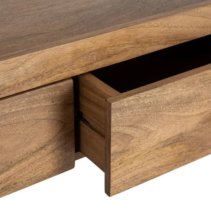 Consola madera de mango salón 153 x 45 x 76 cm - Imagen 4