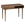 Escritorio natural madera de mango 110x50x76 cm - Imagen 1