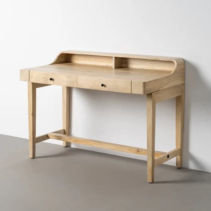 Escritorio teka madera de mango 122 x 62 x 88 cm - Imagen 1