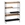 Estantería negro-marrón metal/madera 85x26x130 cm - Imagen 1