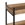 Estantería negro-marrón metal/madera 85x26x130 cm - Imagen 2