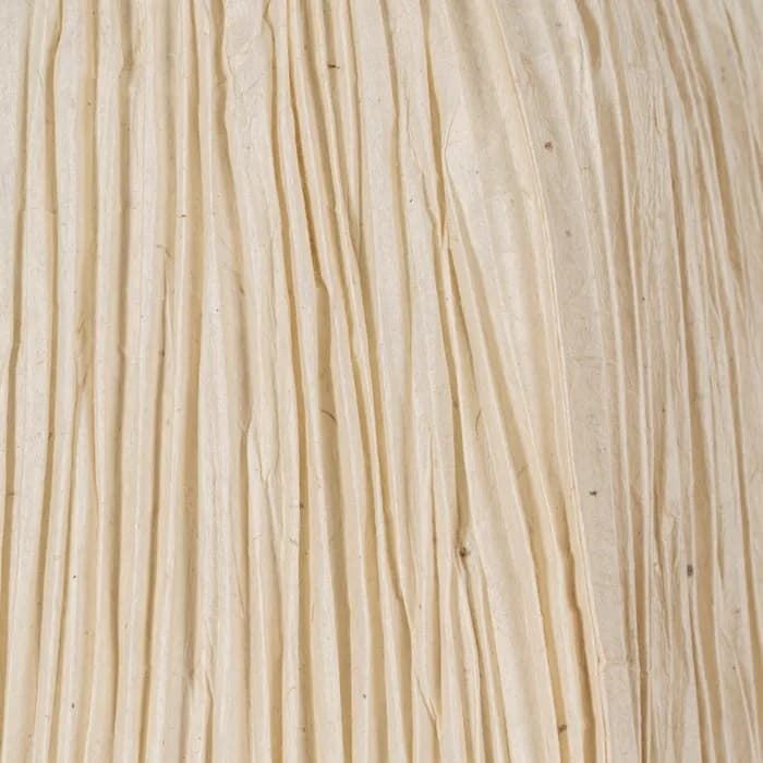 Lámpara techo beige papel-metal 55,50 x 55,50 x 30 cm - Imagen 3