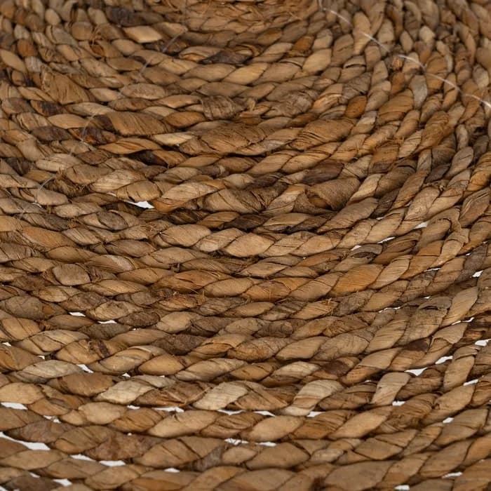 Lámpara techo fibra natural iluminación 80 x 80 x 45 cm - Imagen 5