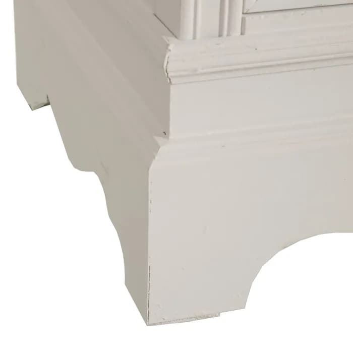 Librería salón blanco madera 90x38x184.50 cm - Imagen 6