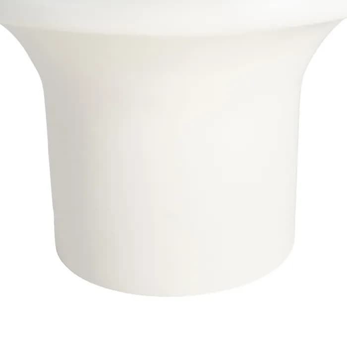 Mesa centro blanco DM salón 59 x 59 x 40 cm - Imagen 4