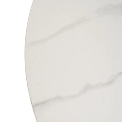 Mesa centro blanco-natural 80 x 80 x 35 cm - Imagen 2