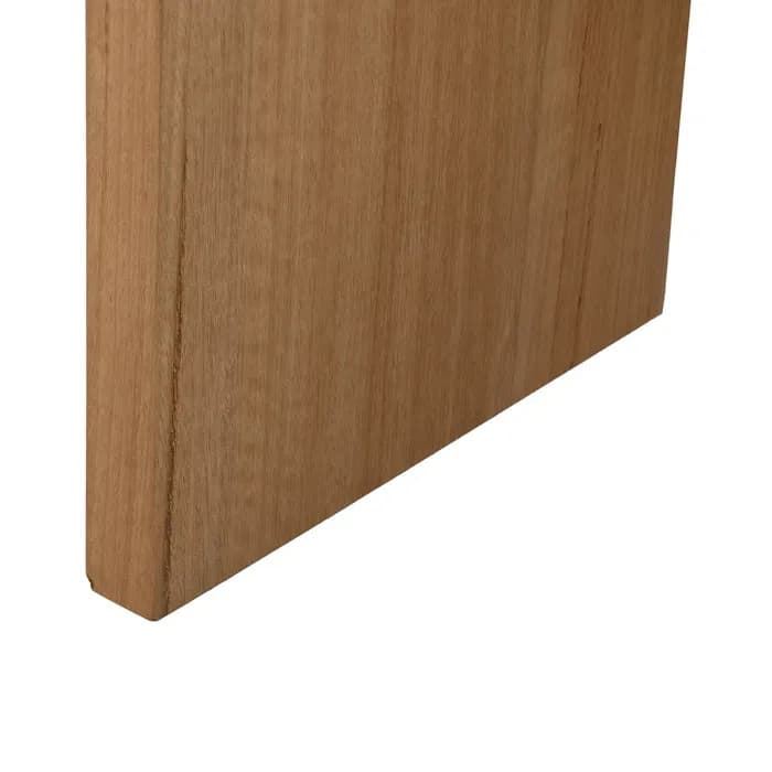 Mesa centro blanco-natural 80 x 80 x 35 cm - Imagen 6