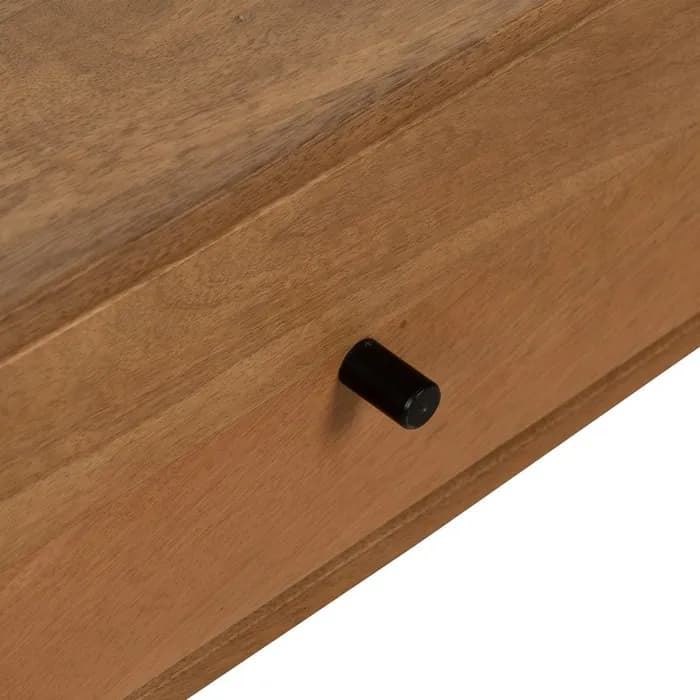 Mesa centro natural madera de mango 120 x 60 x 40 cm - Imagen 7