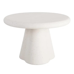 Mesa comedor terrazo DM-microcemento 120 x 120 x 76 cm - Imagen 1