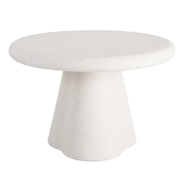 Mesa comedor terrazo DM-microcemento 120 x 120 x 76 cm - Imagen 1