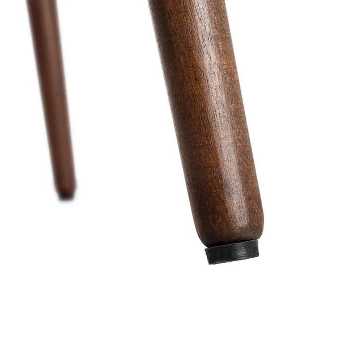 Mesa marrón oscuro madera de mango 145 x 80 x 75 cm - Imagen 7