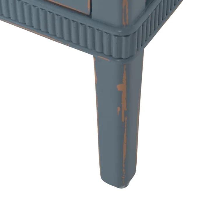 Mesita azul madera 50 x 38 x 72 cm - Imagen 8