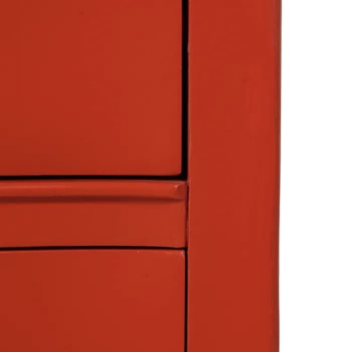 Mesita terracota madera 80 x 38 x 65,50 cm - Imagen 7