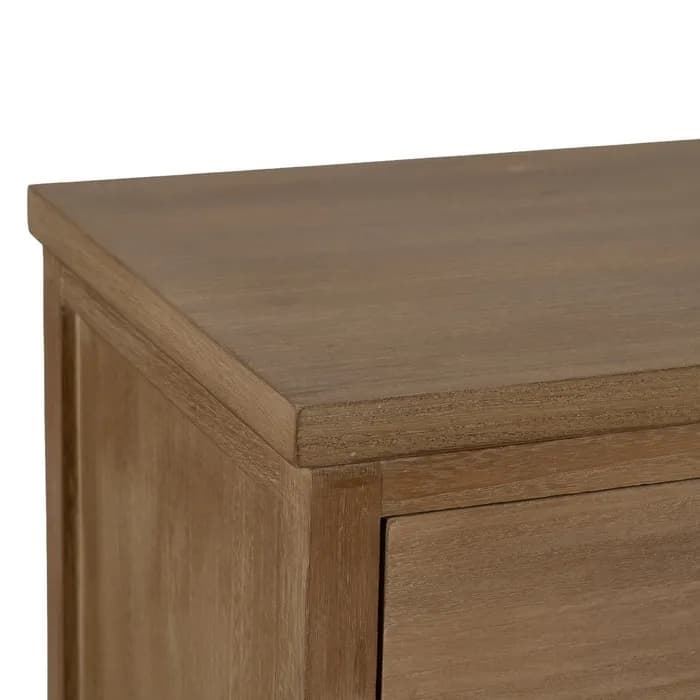 Mueble recibidor natural DM-madera 90 x 40 x 90 cm - Imagen 4