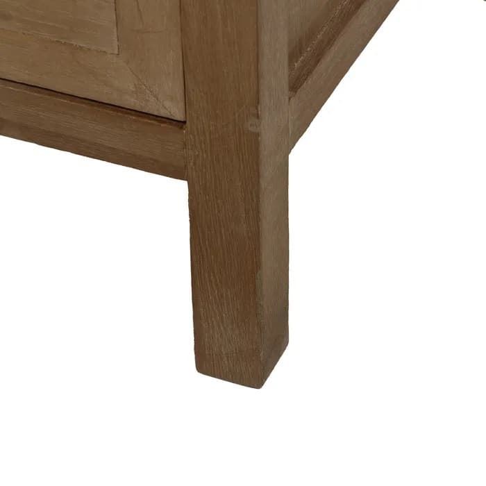 Mueble recibidor natural DM-madera 90 x 40 x 90 cm - Imagen 9