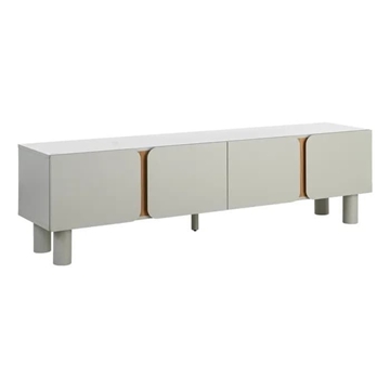 Mueble TV taupe DM salón 180 x 40 x 50 cm - Imagen 1