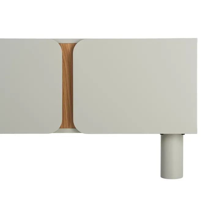 Mueble TV taupe DM salón 180 x 40 x 50 cm - Imagen 7