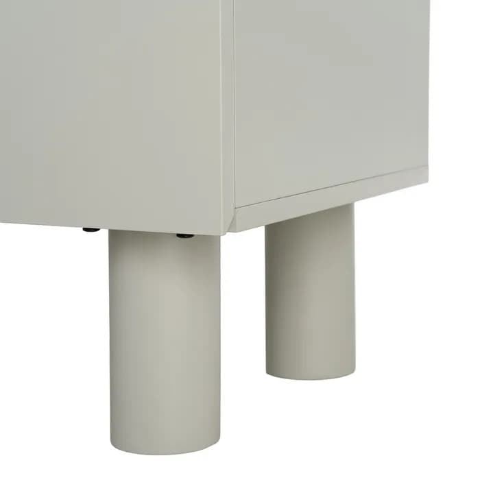 Mueble TV taupe DM salón 180 x 40 x 50 cm - Imagen 8