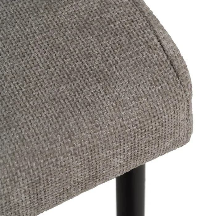 Silla gris tejido-metal contract 52,50 x 55 x 80 cm - Imagen 7