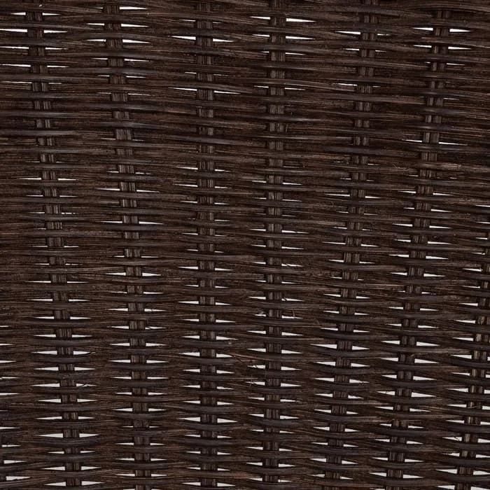 Silla marrón ratán salón 60 x 62 x 78 cm - Imagen 8